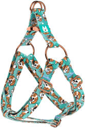 april & june Beagle, kék - Belelépős Kutyahám - blue - april & june (anj-sih-181-XXS-15-R)