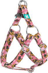 april & june Yorkshire terrier, Yorki, rózsaszín - Belelépős Kutyahám - pink - april & june (anj-sih-180-XXS-15-P)