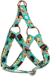 april & june Labrador retriever, kék - Belelépős Kutyahám - blue - april & june (anj-sih-203-XXS-15-R)