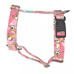 april & june Pembroke Welsh Corgi, rózsaszín - Kutyahám és Macskahám - Pembroke Welsh Corgi, pink - april & june (anj-h-159-XS-15-P)