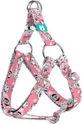 april & june Dalmata, rózsaszín - Belelépős Kutyahám - Dalmatian, pink - april & june (anj-sih-198-XXS-15-S)