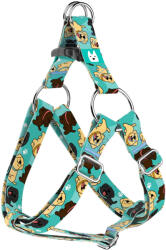 april & june Labrador retriever, kék - Belelépős Kutyahám - blue - april & june (anj-sih-203-XXS-15-P)