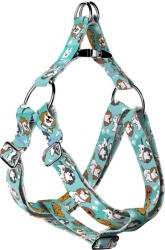 april & june Spániel - Cavalier, kék - Belelépős Kutyahám - blue - april & june (anj-sih-259-XXS-15-S)