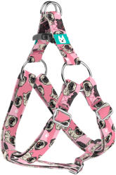 april & june Mopsz, rózsaszín - Belelépős Kutyahám - Pug, pink - april & june (anj-sih-206-XXS-15-P)