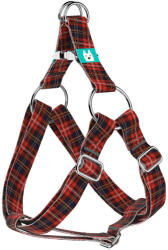 april & june Klasszikus Piros Kockás - Belelépős Kutyahám - Classic Christmas Tartan Red - april & june (anj-sih-215-XXS-15-S)