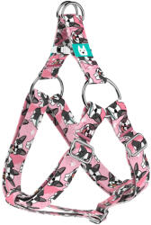 april & june Boston Terrier, rózsaszín - Belelépős Kutyahám - Boston Terrier, pink - april & june (anj-sih-169-XXS-15-S)