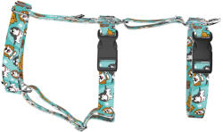 april & june Spániel - Cavalier, kék - Biztonsági Kutyahám és Macskahám - blue - april & june (anj-sh-259-XS-15-P)