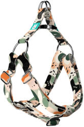 april & june Pasztell, Oliva, Rózsaszín Kamuflázs - Belelépős Kutyahám - Pastel Pink Camouflage - april & june (anj-sih-131-XXS-15-S)