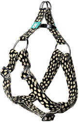 april & june Bézs foltok fekete alapon - Belelépős Kutyahám - april & june (anj-sih-269-XXS-15-S)