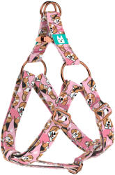 april & june Beagle, rózsaszín - Belelépős Kutyahám - pink - april & june (anj-sih-182-XXS-15-R)