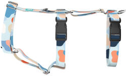 april & june Pasztell kék és barack - Biztonsági Kutyahám és Macskahám - Pastel blue and peach - april & june (anj-sh-253-XS-15-P)