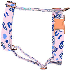 april & june Rózsaszín és kék kavicsok - Kutyahám és Macskahám - Pink and blue pebbles - april & june (anj-h-251-XS-15-R)