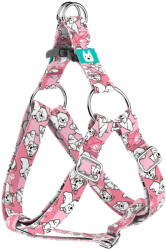 april & june Westi, rózsaszín - Belelépős Kutyahám - West highland white terrier, pink - april & june (anj-sih-196-XXS-15-P)