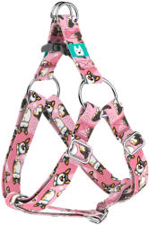 april & june Pembroke Welsh Corgi, tricolor, rózsaszín - Belelépős Kutyahám - Pembroke Welsh Corgi, tricolor, pink - april & june (anj-sih-163-XXS-15-P)