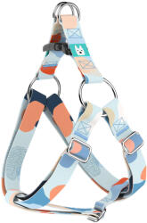 april & june Pasztell kék és barack - Belelépős Kutyahám - Pastel blue and peach - april & june (anj-sih-253-XXS-15-P)