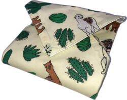 MK Bea Újraszalvéta - kaktuszos-lamás mintával