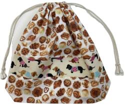 MK Bea Nagy cipós zsák - pékárus mintával, kutyás szegéllyel