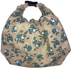 MK Bea Frissentartó füles kenyeres zsák - kék rókás