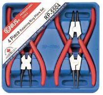 Genius Tools seeger (zéger) fogó készlet, 7", 4 darabos (RP-5504) - autoszerszam