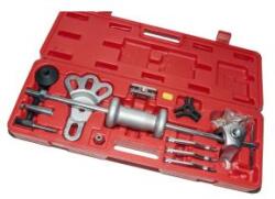 Vmark Univerzális csapágy és kerékagy lehúzó készlet csúszókalapáccsal, 13 darabos (XVOT202)
