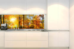 DIMEX ART Фототапет за кухня - цветна есенна гора 180 x 60 см