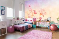 DIMEX ART Самозалепваща се флизелинова фототапета винтидж пастелни цветя 375 x 250 см