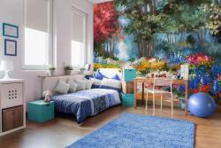 DIMEX ART Самозалепваща се флизелинова фототапета картина - цветна гора 375 x 250 см