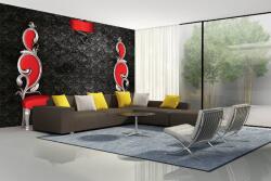 DIMEX ART Самозалепваща се флизелинова фототапета два червени стола 375 x 250 см