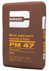Duraziv Mortar Rapid Pentru Reparatii Si Fixari, Duraziv Pm 47, 25Kg / Palet 48 Saci
