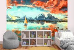 DIMEX ART Самозалепваща се флизелинова фототапета картина - платноходка 375 x 250 см