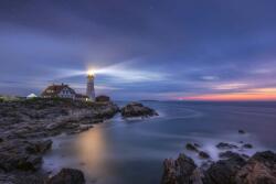 DIMEX ART Флизелинов фототапет звезди над фара 375 x 250 см