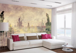 DIMEX ART Самозалепваща се флизелинова фототапета абстрактен карлов мост i. 375 x 250 см