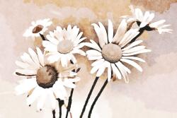 DIMEX ART Флизелинов фототапет кафяво цветя 375 x 250 см