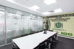 DIMEX ART Самозалепваща се флизелинова фототапета банкота от 100 долара 375 x 250 см
