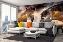 DIMEX ART Самозалепваща се флизелинова фототапета диви коне 375 x 250 см