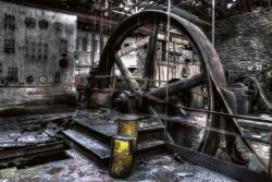 DIMEX ART Флизелинов фототапет фабрика за шисти 375 x 250 см