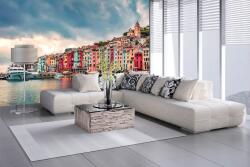 DIMEX ART Самозалепваща се флизелинова фототапета град портовенере 375 x 250 см