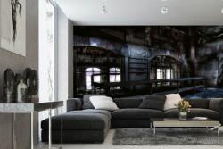 DIMEX ART Самозалепваща се флизелинова фототапета електричество завод 375 x 250 см