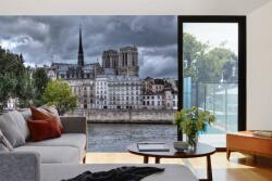DIMEX ART Самозалепваща се флизелинова фототапета сгради в париж 375 x 250 см