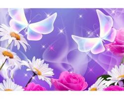 DIMEX ART Самозалепваща се флизелинова фототапета пеперуди 375 x 250 см