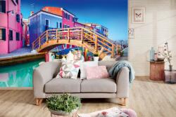 DIMEX ART Самозалепваща се флизелинова фототапета къщи в бурано 375 x 250 см