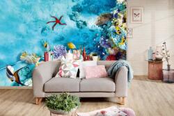DIMEX ART Самозалепваща се флизелинова фототапета подводен свят с корали 375 x 250 см