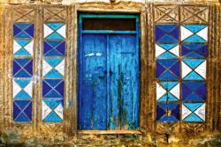 DIMEX ART Флизелинов фототапет селска врата 375 x 250 см