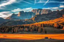 DIMEX ART Флизелинов фототапет есенна скална гледка 375 x 250 см