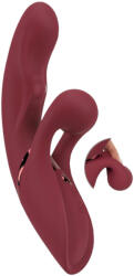 Javida 2 Function Rabbit - akkus csiklókaros vibrátor (piros) (NK54034130000)