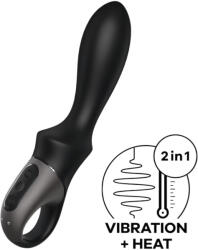 Satisfyer Heat Climax - okos, melegítő anál vibrátor (fekete) (NK4061504001661)