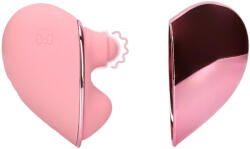 Loveline Tapping Heart - akkus csiklóizgató vibrátor (pink) (NK8714273049391)