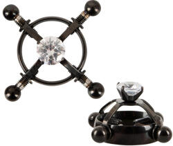 Bad Kitty csavaros mellbimbó dísz - strasszos (4024144130528)