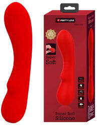 Pretty Love Prescott akkus G-pont vibrátor - piros (6959532334654)