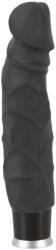 Nature Skin - élethű vibrátor - fekete (22cm) (NK05602780000)